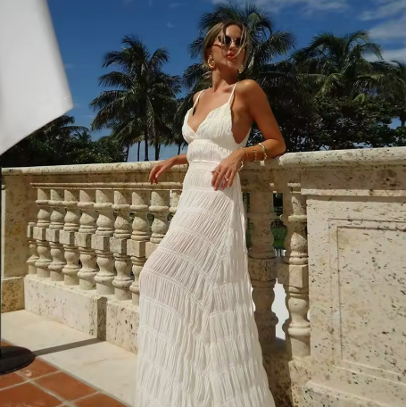 Brie | Geplooide Zomer Jurk