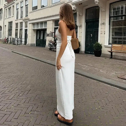 Maartje |  Haltertop en Rok - Set
