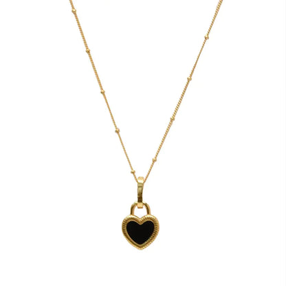 Hartpendant Ketting
