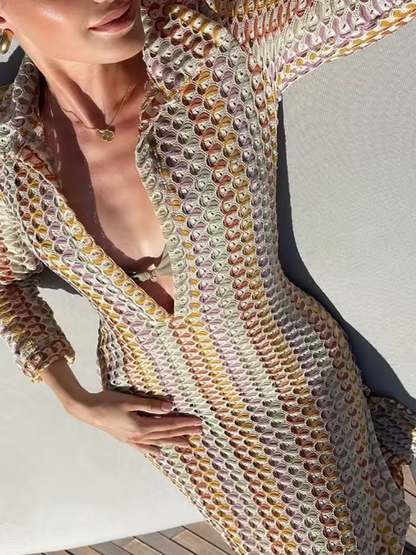 Bibi | Solana Crochet Jurk