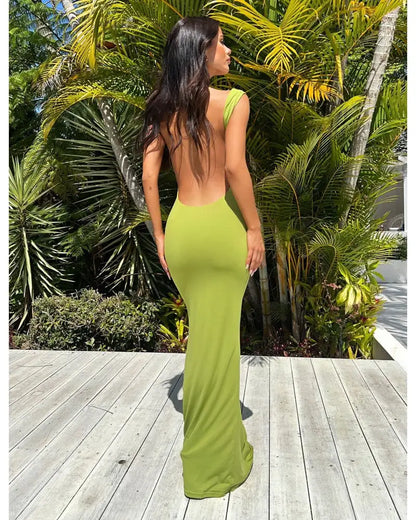 Roos | Backless Slim Fit Dress