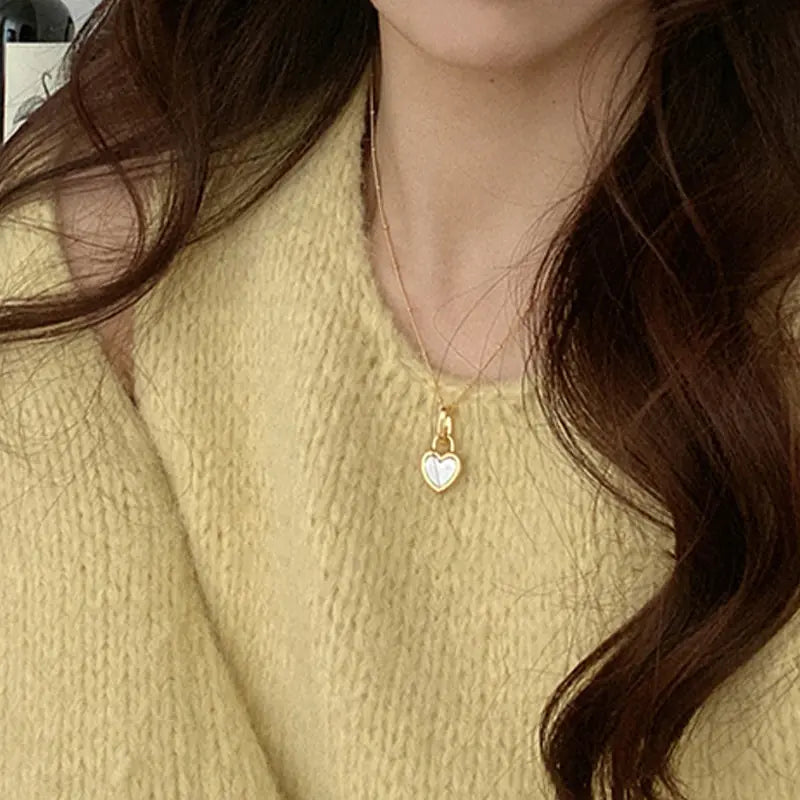 Hartpendant Ketting