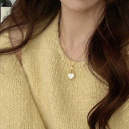 Hartpendant Ketting