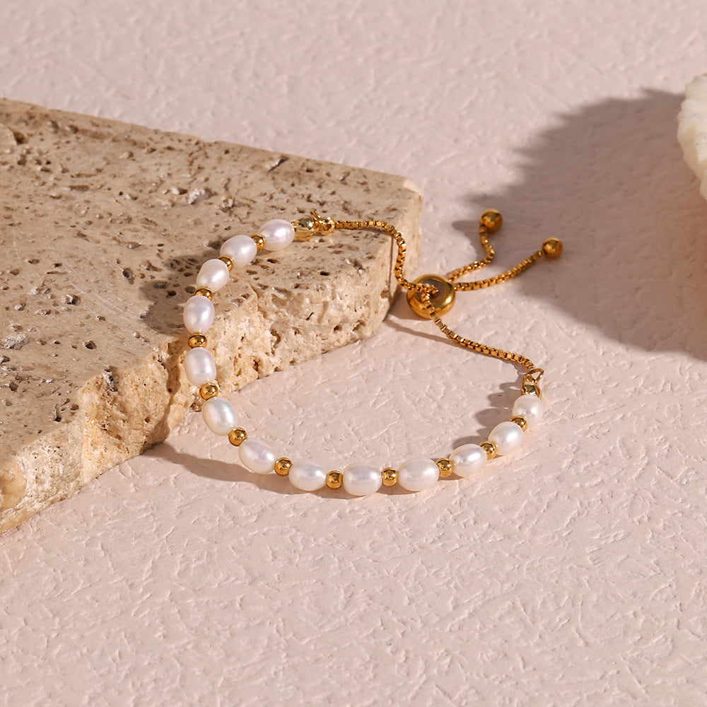 Riviera Pearl Armband