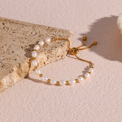 Riviera Pearl Armband