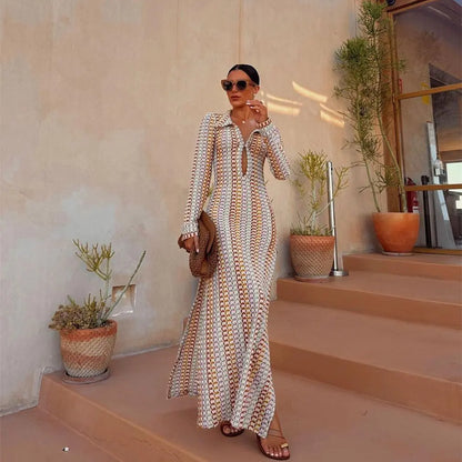 Bibi | Solana Crochet Jurk