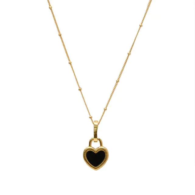 Hartpendant Ketting